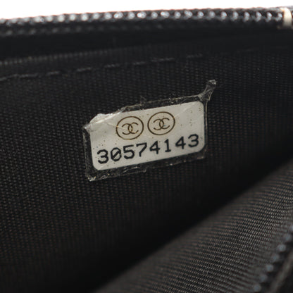 マトラッセ パールチェーン ショルダーウォレット ラムスキン ブラック ゴールド金具 シャネル バッグ CHANEL