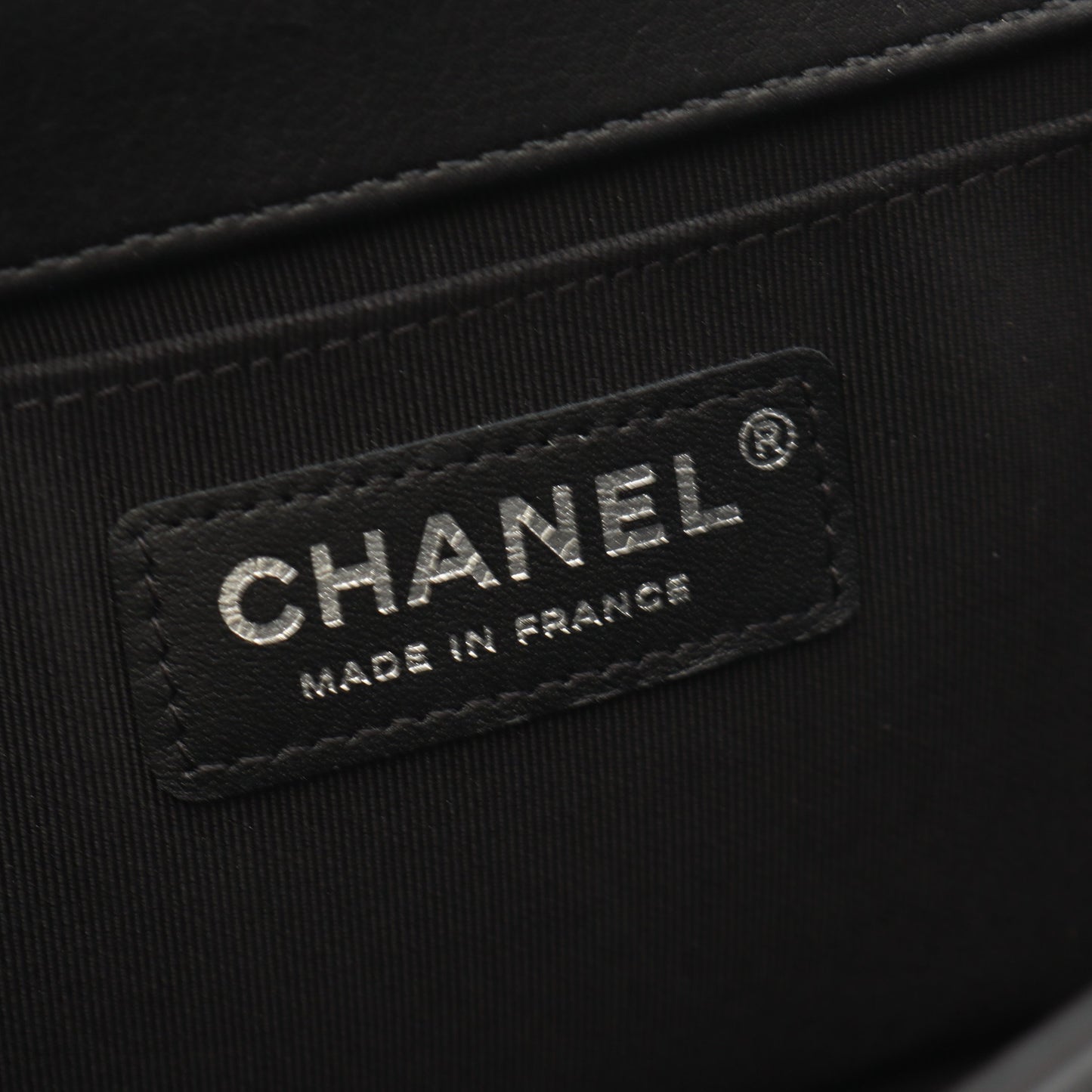 ボーイシャネル チェーンショルダーバッグ ラムスキン ブラック シルバー金具 シャネル