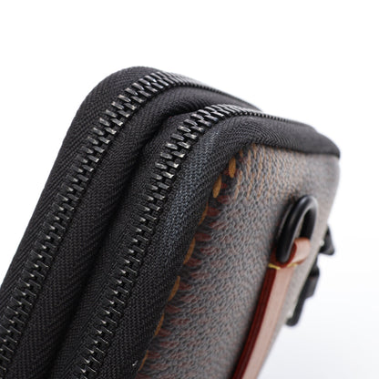 LOUIS VUITTON × NIGO ダブルフォンポーチ ショルダーバッグ PVC レザー ブラウン マルチカラー ルイヴィトン
