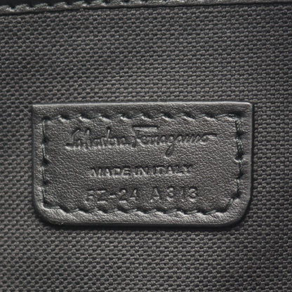 バックパック リュックサック キャンバス レザー ブラック サルヴァトーレフェラガモ バッグ Salvatore Ferragamo