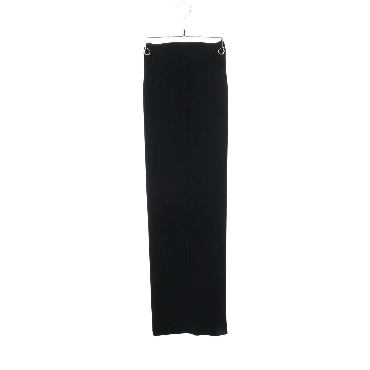 CLASSIC RIB TUBE DRESS チューブトップ ニット ワンピース ウール レザー ブラック マークジェイコブス
