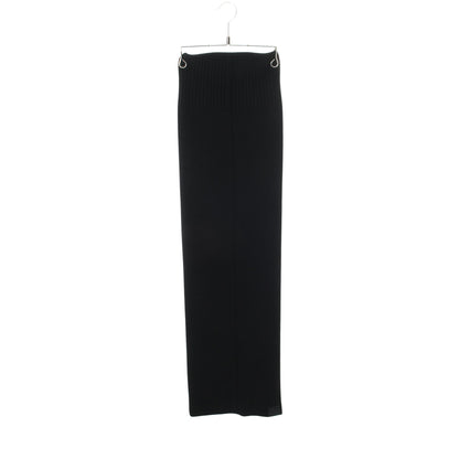 CLASSIC RIB TUBE DRESS チューブトップ ニット ワンピース ウール レザー ブラック マークジェイコブス