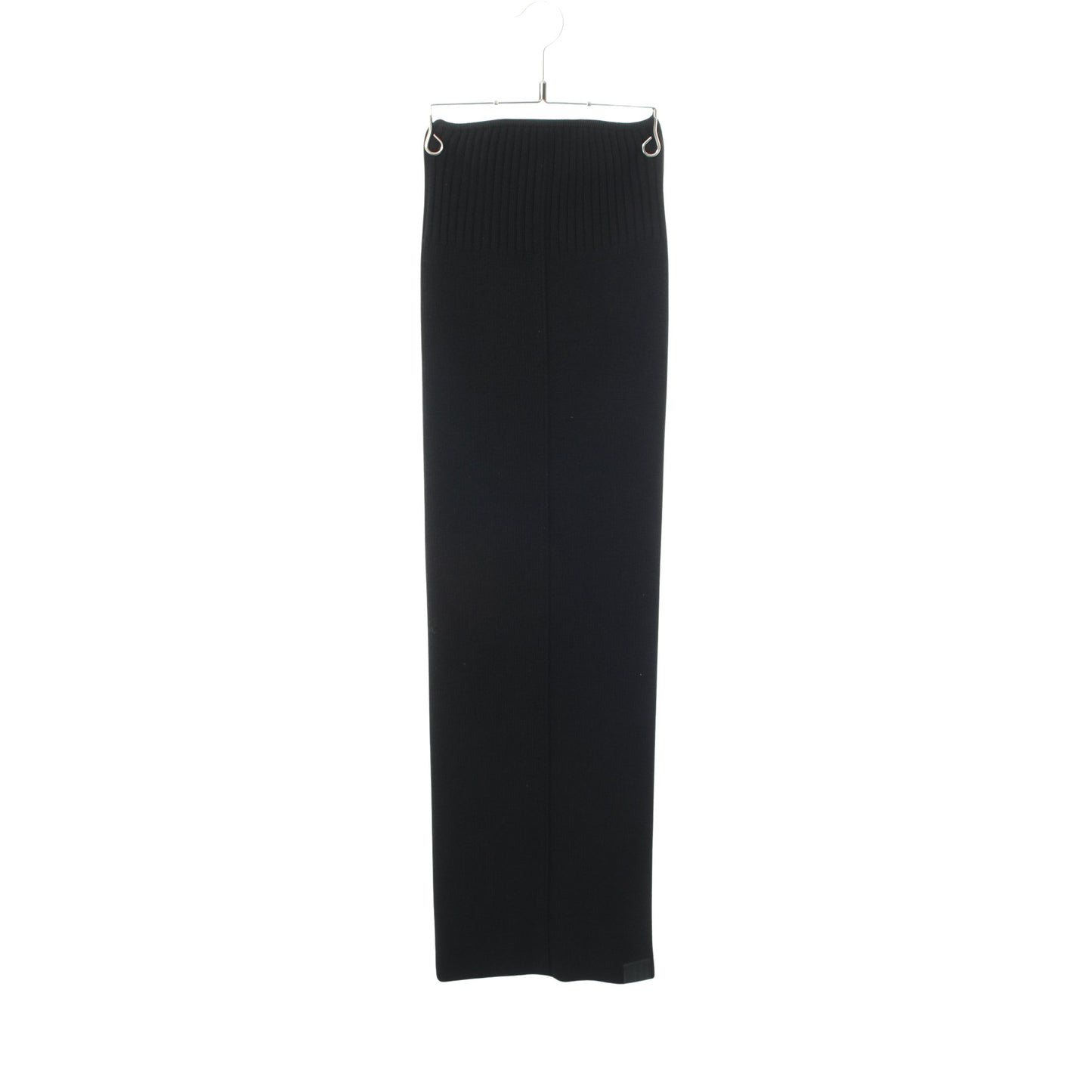CLASSIC RIB TUBE DRESS チューブトップ ニット ワンピース ウール レザー ブラック マークジェイコブス