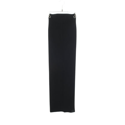 CLASSIC RIB TUBE DRESS チューブトップ ニット ワンピース ウール レザー ブラック マークジェイコブス