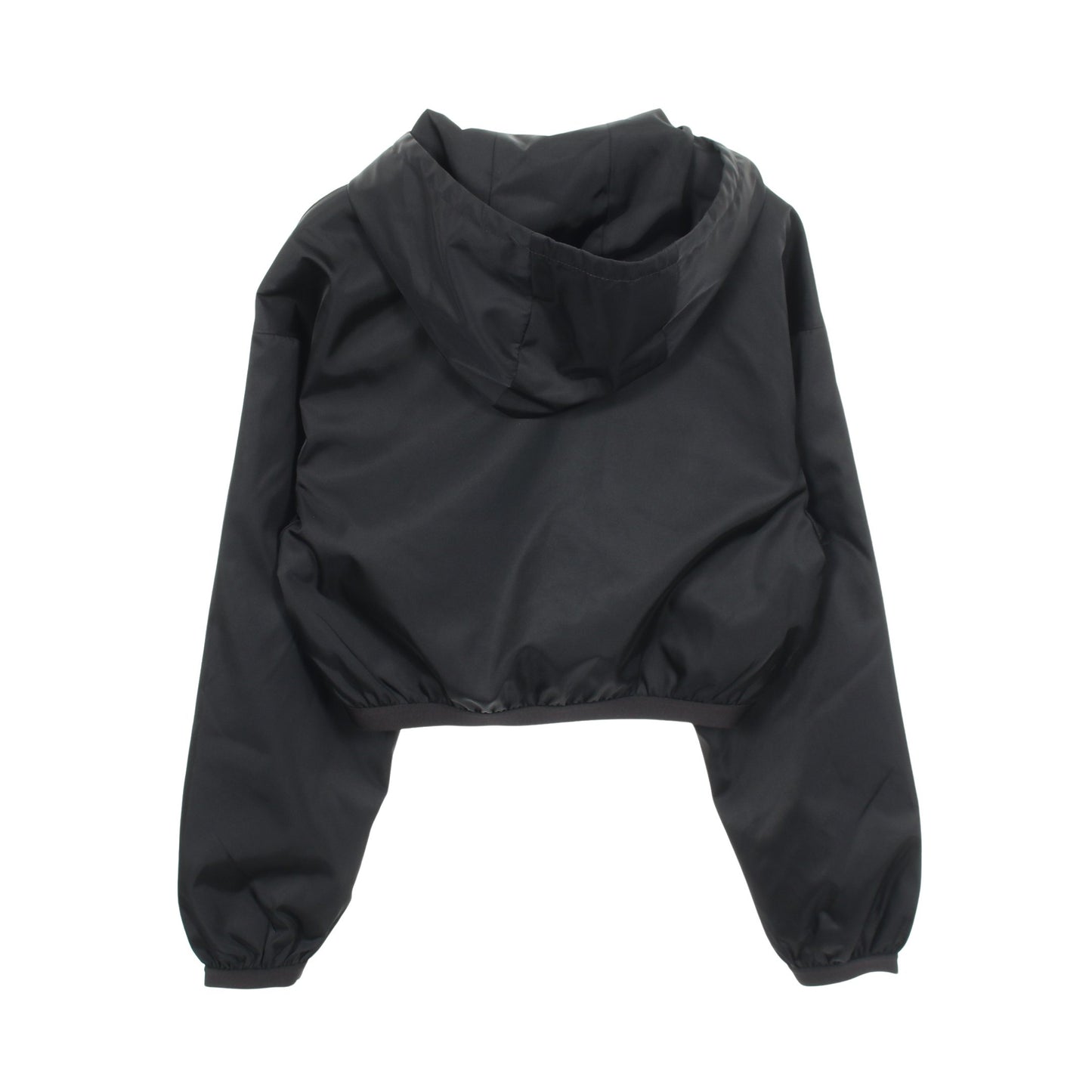 Re-Nylon クロップド フード付き ブルゾン ナイロン ブラック プラダ