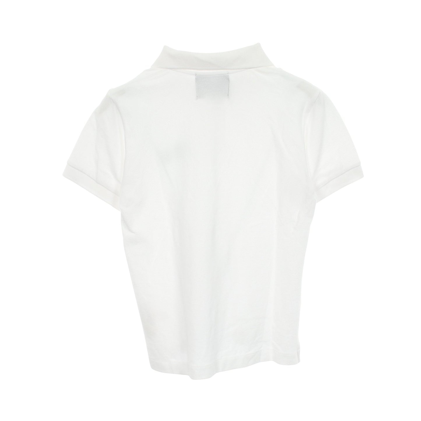 The Beatles Polo Shirt リンゴ ワッペン ポロシャツ コットン ホワイト コムデギャルソン