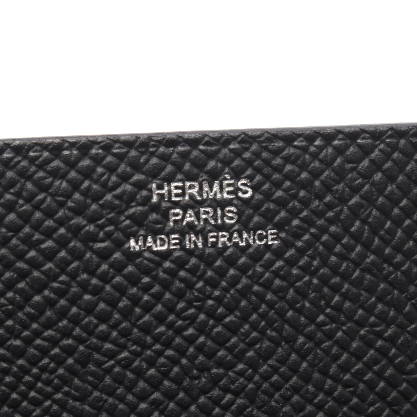 Hポケット カードケース ヴォーエプソン ブラック K刻印 エルメス 財布・小物 HERMES