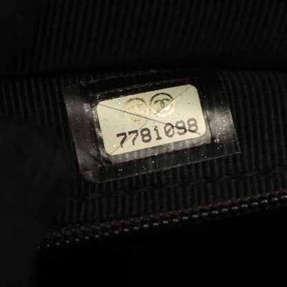 マトラッセ ハンドバッグ キャビアスキン ブラック ゴールド金具 シャネル バッグ CHANEL