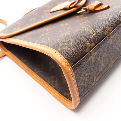 ベルエア モノグラム ハンドバッグ PVC レザー ブラウン ルイヴィトン バッグ LOUIS VUITTON