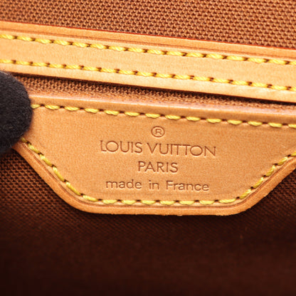 ベルエア モノグラム ハンドバッグ PVC レザー ブラウン ルイヴィトン バッグ LOUIS VUITTON