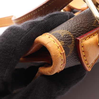 ベルエア モノグラム ハンドバッグ PVC レザー ブラウン ルイヴィトン バッグ LOUIS VUITTON