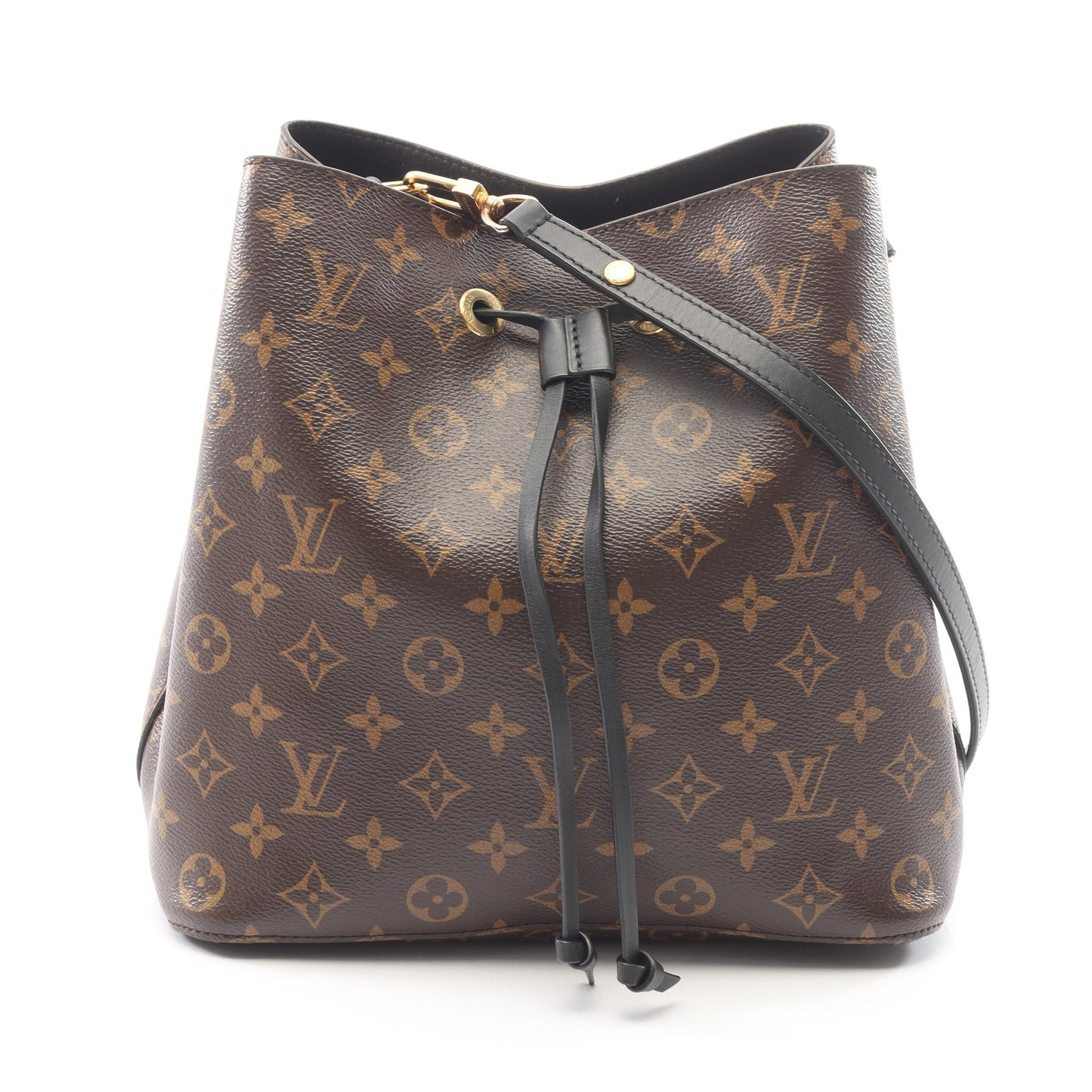 ネオノエ モノグラム ノワール ショルダーバッグ PVC レザー ブラウン ブラック ルイヴィトン バッグ LOUIS VUITTON
