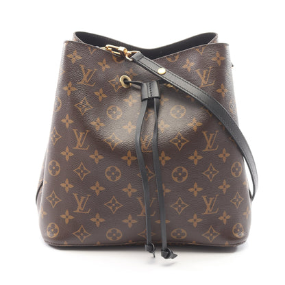 ネオノエ モノグラム ノワール ショルダーバッグ PVC レザー ブラウン ブラック ルイヴィトン バッグ LOUIS VUITTON