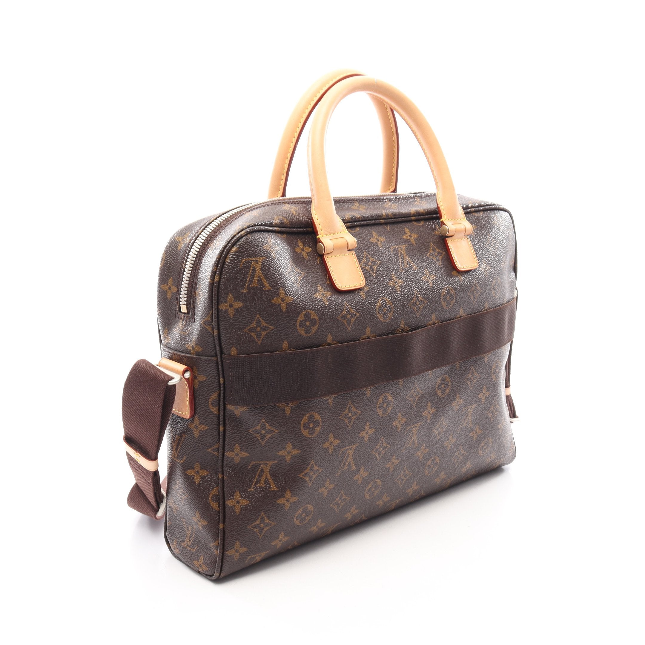 【専用出品】LOUIS VUITTON ゴーグルケース ×2 ホライゾン モノグラム 2WAY ブリーフケース PVC レザー ブラウン ルイ