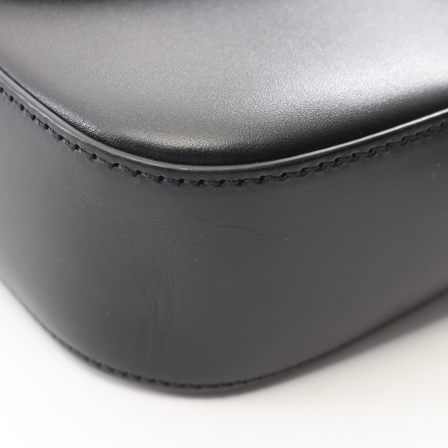 プチGG 2WAY ショルダーバッグ レザー ブラック グッチ