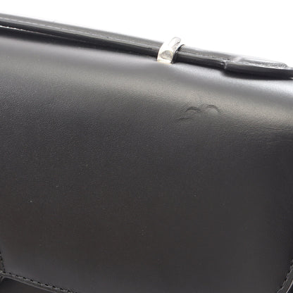 プチGG 2WAY ショルダーバッグ レザー ブラック グッチ