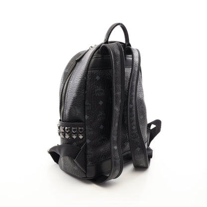 Stark スターク ヴィセトス サイドスタッズ バックパック リュックサック PVC ブラック エムシーエム バッグ MCM