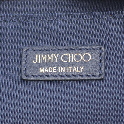 ZENA スタースタッズ クラッチバッグ デニム ブルー ジミーチュウ バッグ JIMMY CHOO