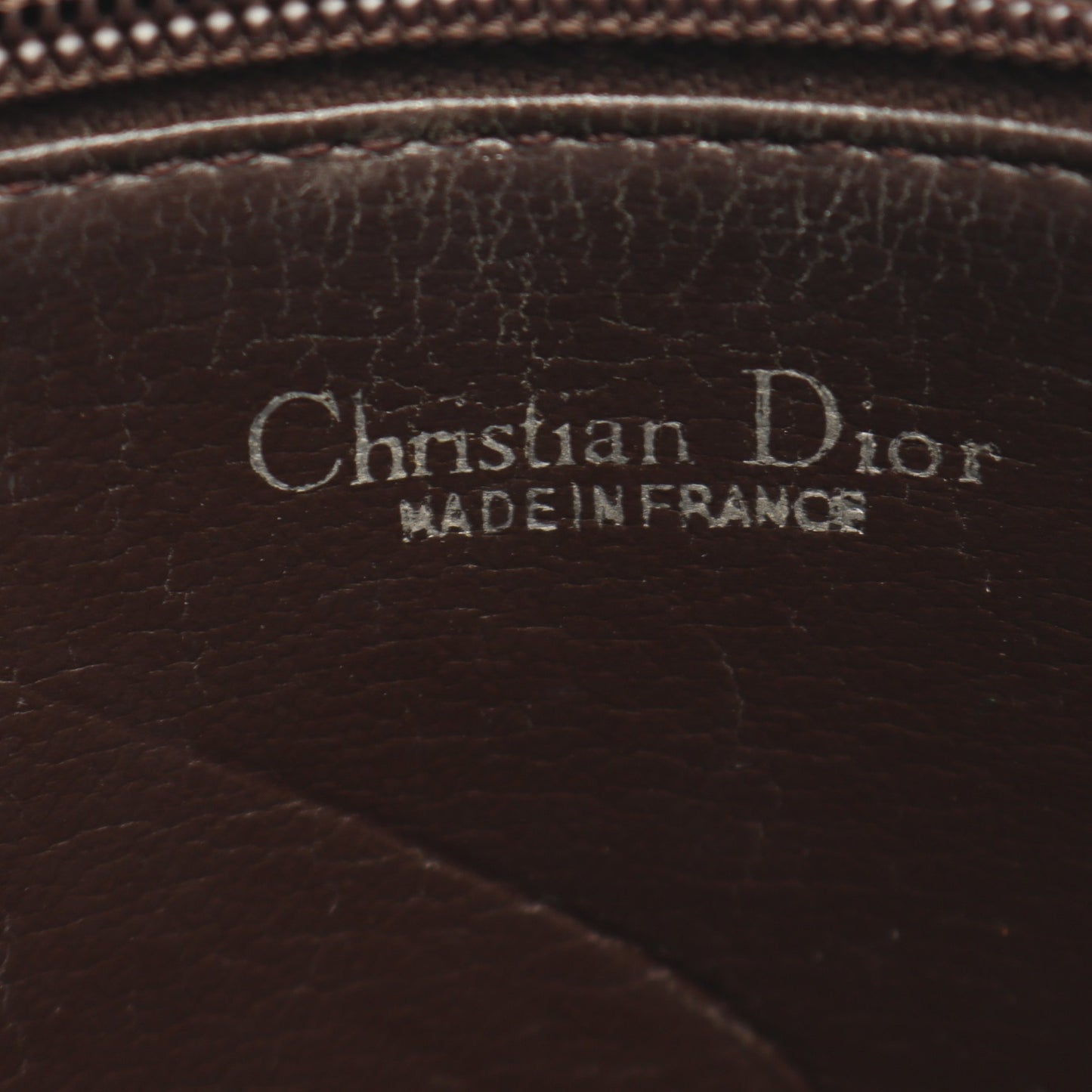 ショルダーバッグ レザー ボルドー クリスチャンディオール バッグ Christian Dior