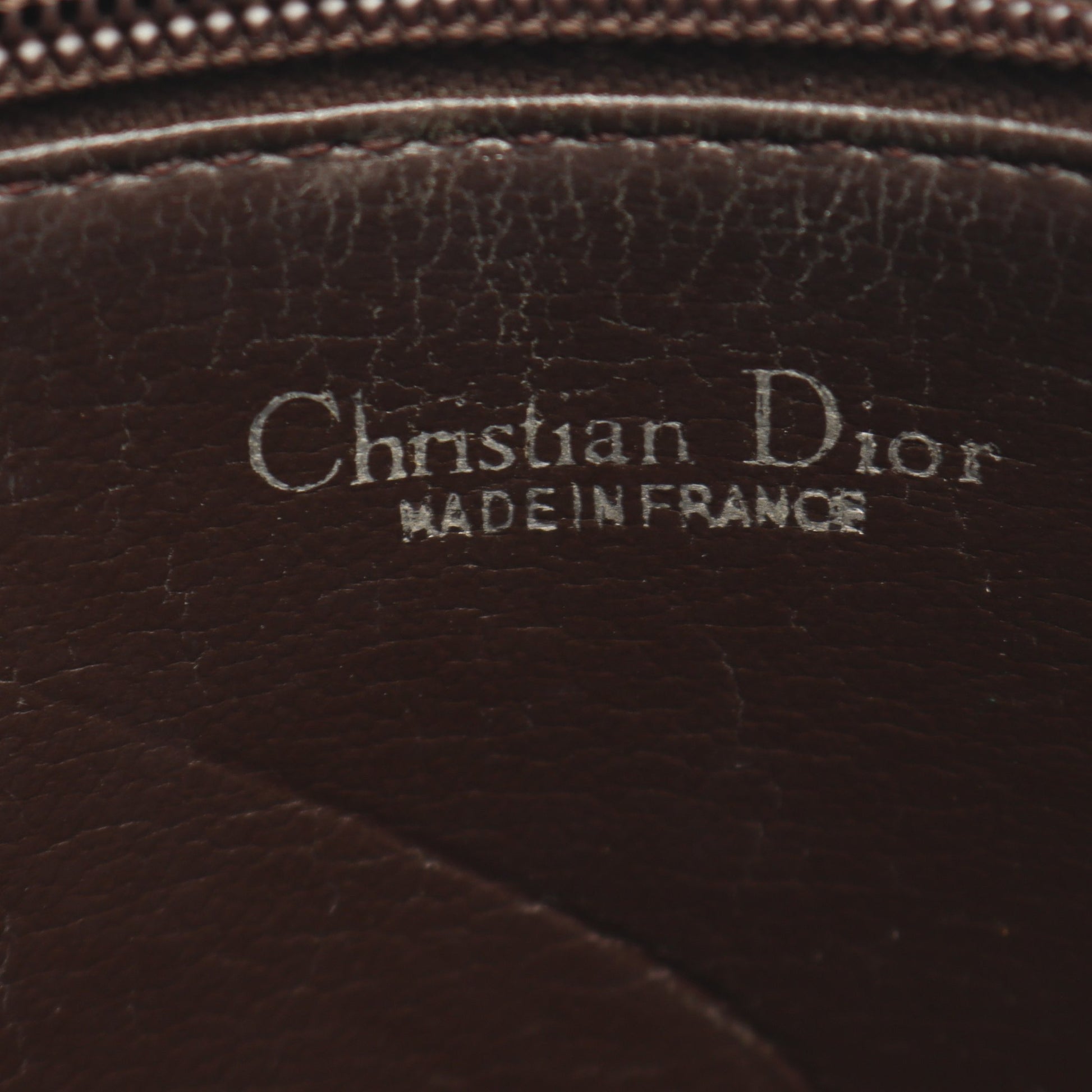 ショルダーバッグ レザー ボルドー クリスチャンディオール バッグ Christian Dior