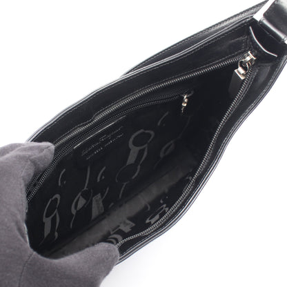 ショルダーバッグ レザー ブラック サルヴァトーレフェラガモ バッグ Salvatore Ferragamo
