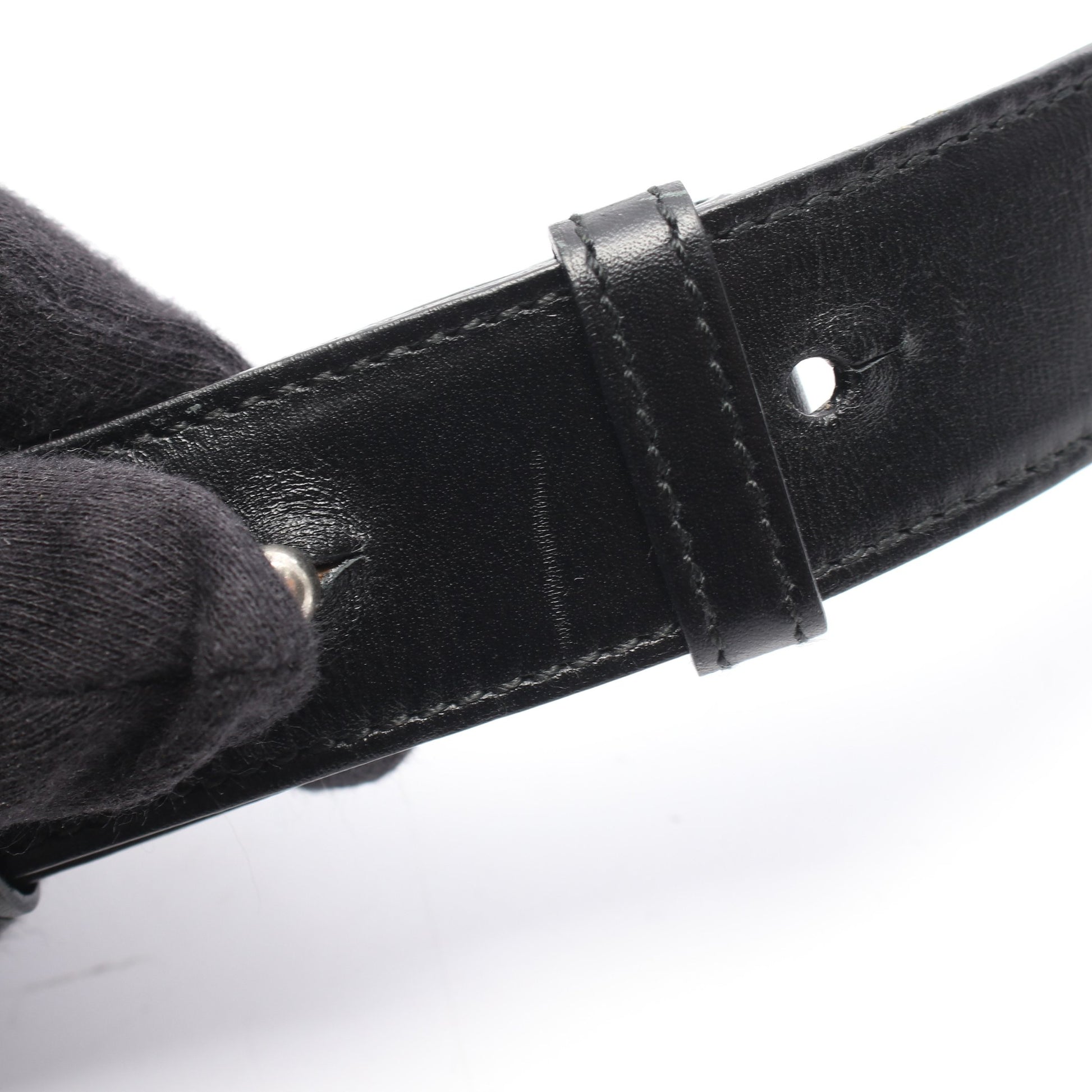 ショルダーバッグ レザー ブラック サルヴァトーレフェラガモ バッグ Salvatore Ferragamo