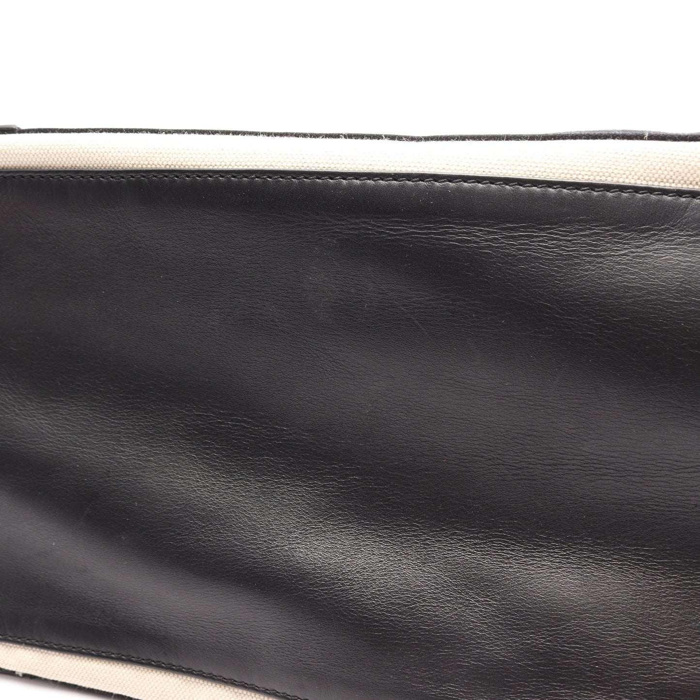 NAVY CABAS ネイビーカバ M ハンドバッグ トートバッグ キャンバス レザー オフホワイト ブラック バレンシアガ
