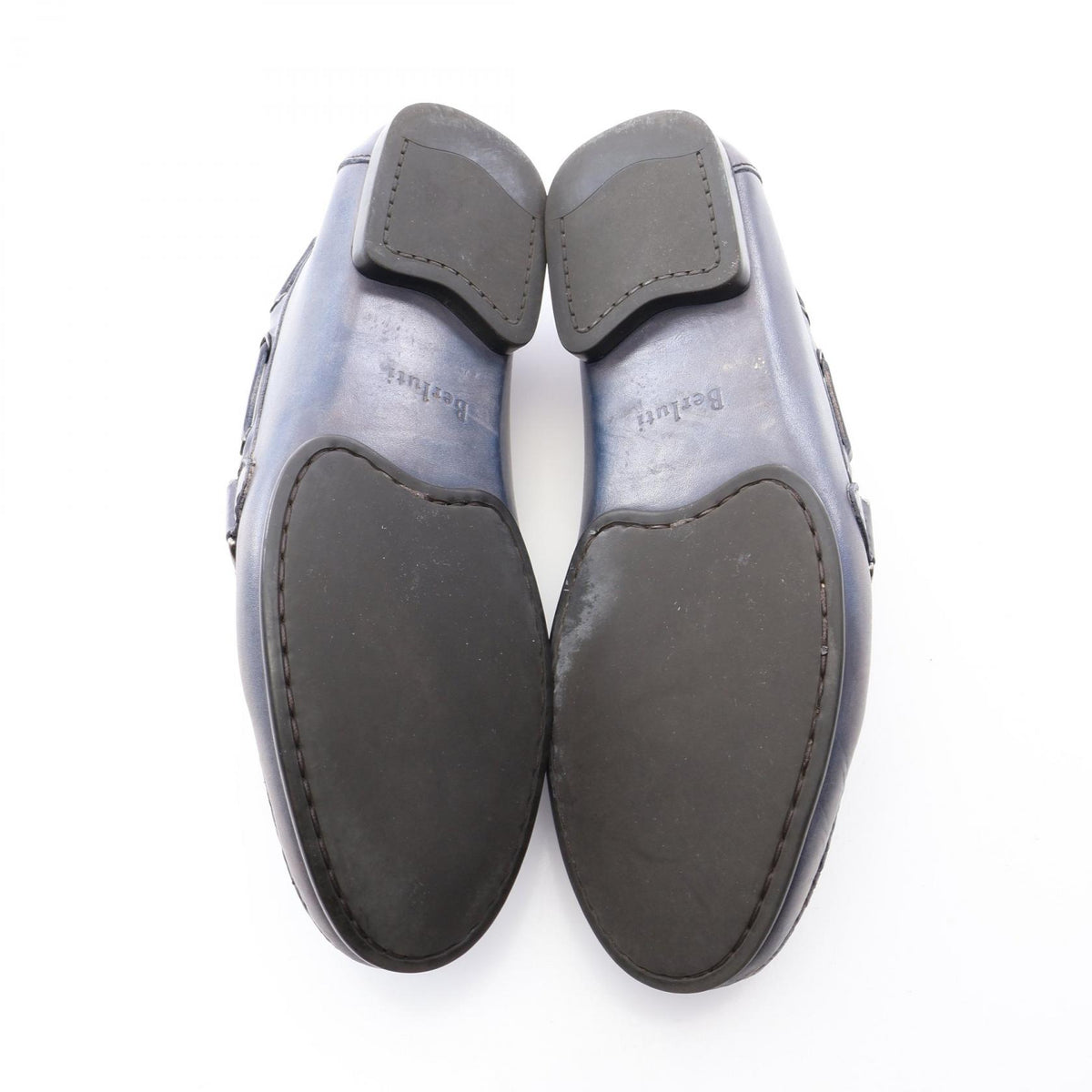 ANTONIN アントナン カリグラフィ ローファー レザー グレー ベルルッティ シューズ Berluti