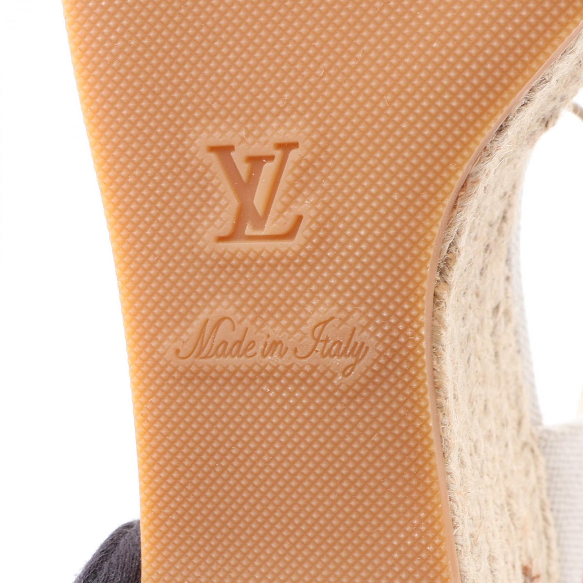 スターボードライン モノグラム エスパドリーユ ウェッジソール サンダル キャンバス ベージュ ピンク ルイヴィトン シューズ LOUIS VUITTON