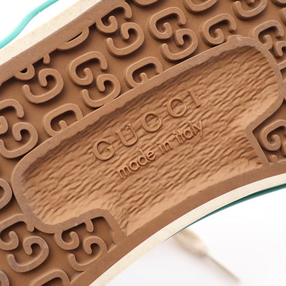 テニス 1977 シェリーライン ゼブラ ハイカットスニーカー ハラコ オフホワイト ブラウン マルチカラー グッチ シューズ GUCCI