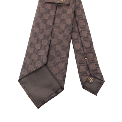ダミエ ネクタイ シルク ダークブラウン ルイヴィトン 財布・小物 LOUIS VUITTON