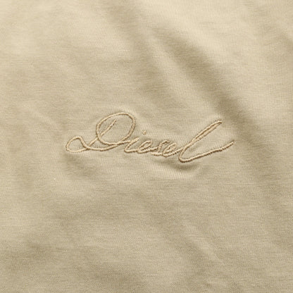T-LUNA レース切替 半袖Tシャツ コットン ライトグリーン ディーゼル