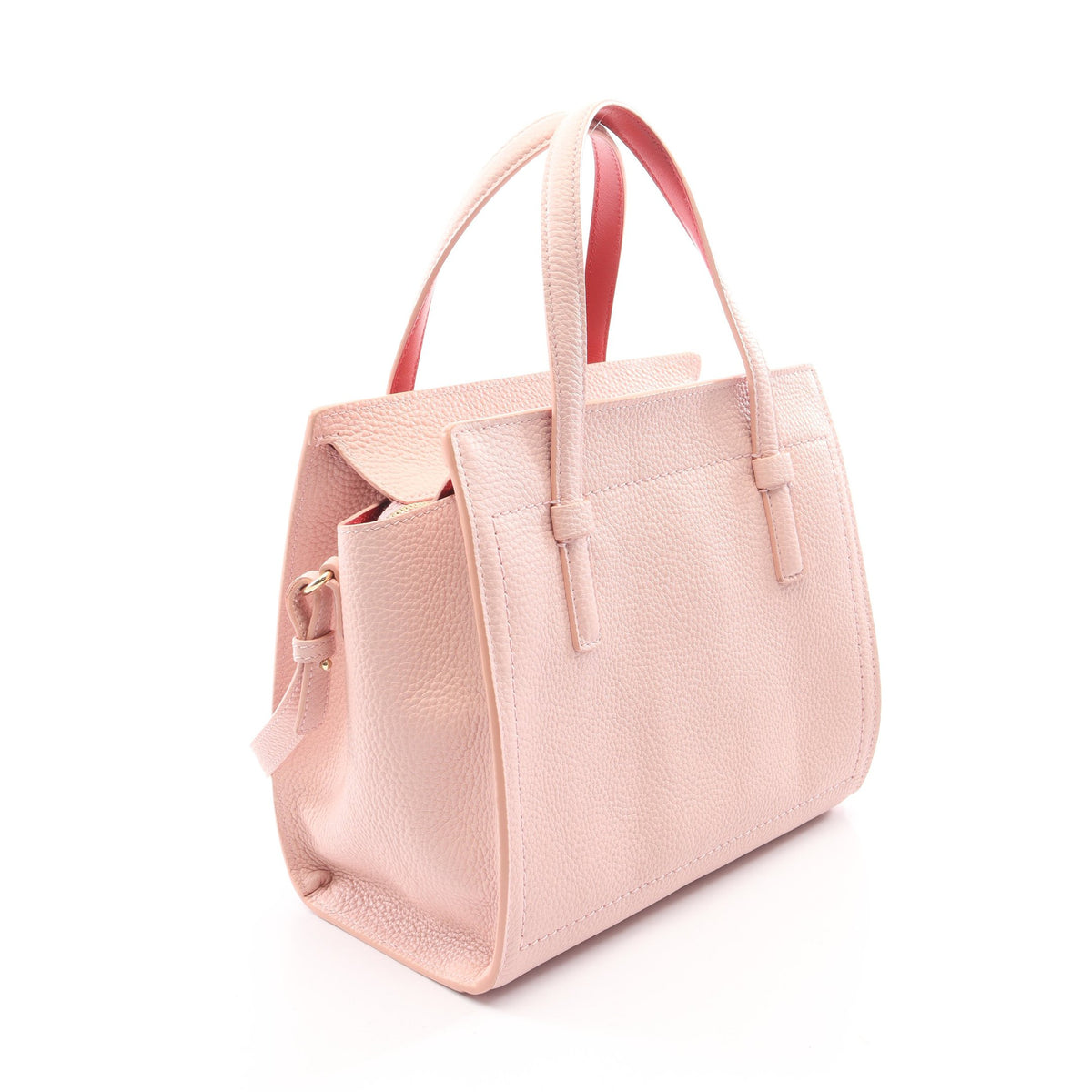 AMY エイミー ガンチーニ 2WAY ハンドバッグ レザー ピンク レッド サルヴァトーレフェラガモ バッグ Salvatore Ferragamo