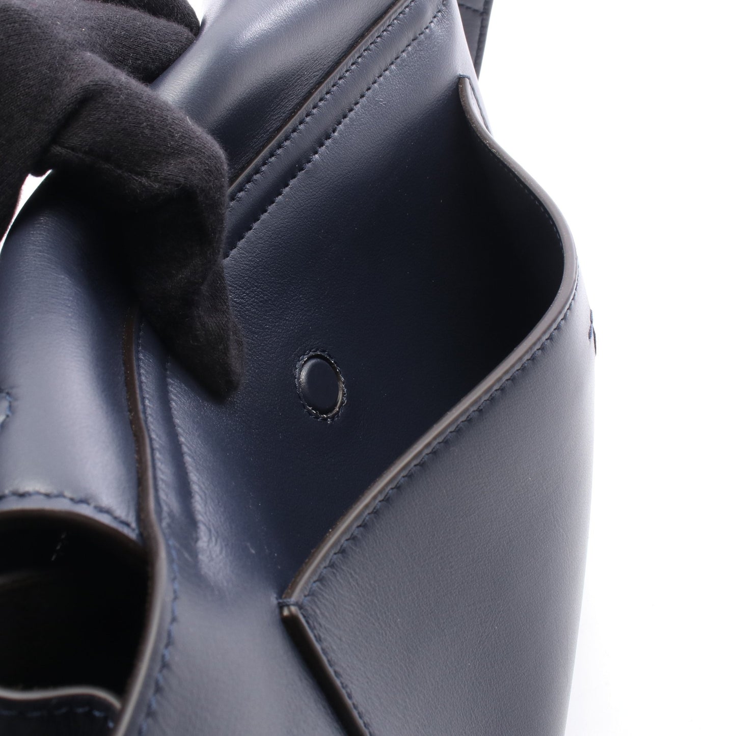 WAVE BAG ショルダーバッグ レザー ネイビー トッズ