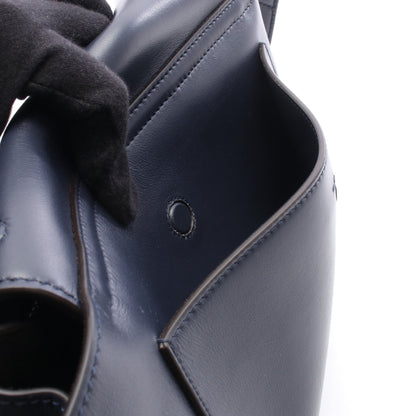 WAVE BAG ショルダーバッグ レザー ネイビー トッズ