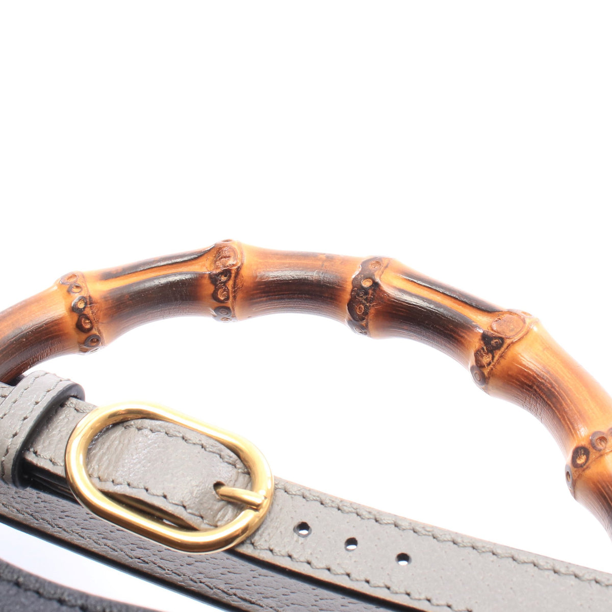 バンブー ダイアナ 2WAY ハンドバッグ レザー ブラック グッチ バッグ GUCCI