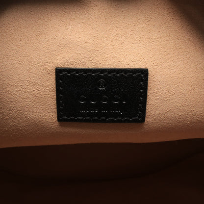 バンブー ダイアナ 2WAY ハンドバッグ レザー ブラック グッチ バッグ GUCCI
