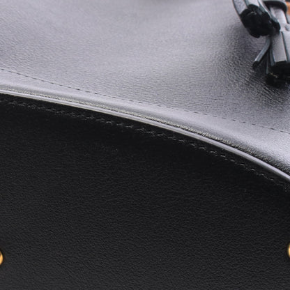 バンブー ダイアナ 2WAY ハンドバッグ レザー ブラック グッチ バッグ GUCCI
