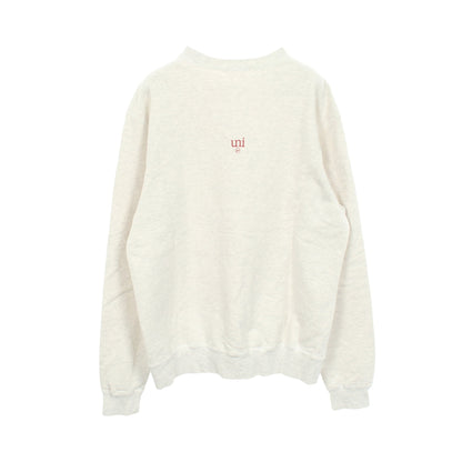 ASGER JORN MEMOIRES SWEATSHIRT スウェットシャツ コットン ライトグレー ユニフォームエクスペリメント