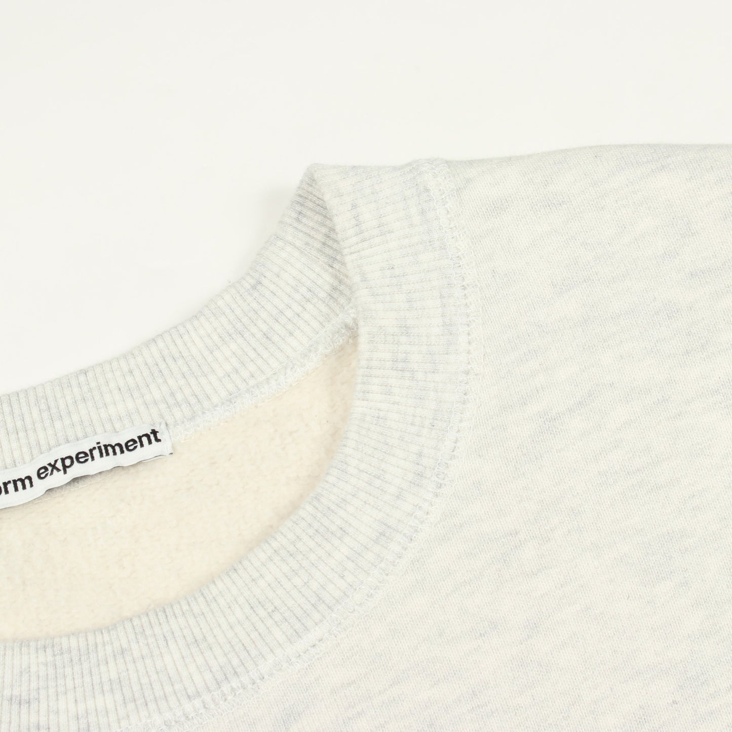 ASGER JORN MEMOIRES SWEATSHIRT スウェットシャツ コットン ライトグレー ユニフォームエクスペリメント