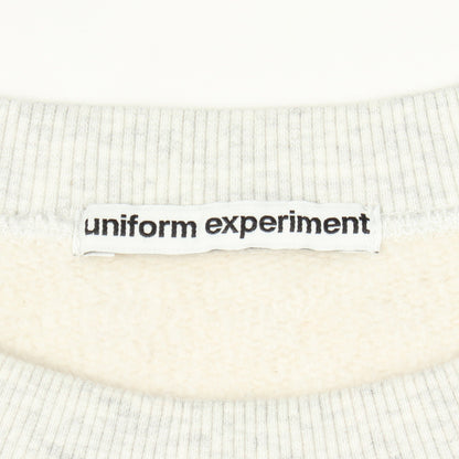 ASGER JORN MEMOIRES SWEATSHIRT スウェットシャツ コットン ライトグレー ユニフォームエクスペリメント