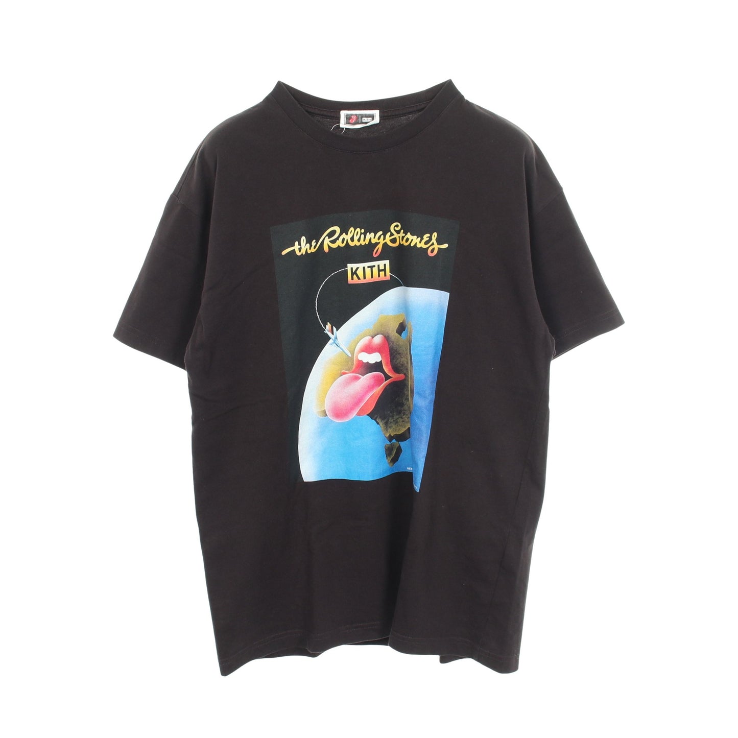 Kith × The Rolling Stones Australia 1973 Poster Tee 半袖Tシャツ コットン ブラック キス