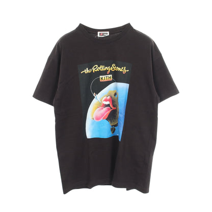 Kith × The Rolling Stones Australia 1973 Poster Tee 半袖Tシャツ コットン ブラック キス