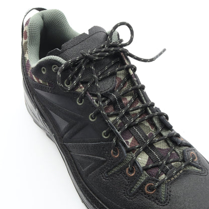 SALOMON × Carhartt WIP X-ALP カモフラージュ スニーカー レザー スエード ファブリック ブラック カーキグリーン マルチカラー サロモン