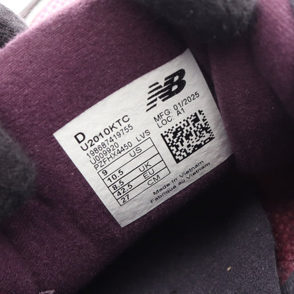 NEW BALANCE × KITH Abzorb 2010 スニーカー ファブリック スエード パープル ダークグレー ニューバランス シューズ NEW BALANCE