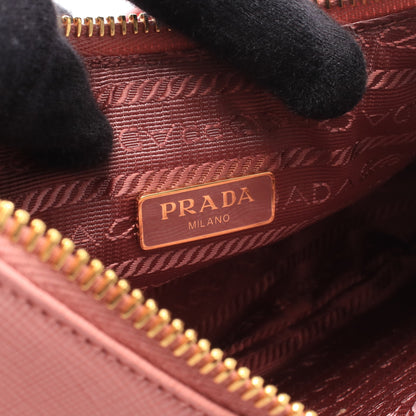 SAFFIANO LUX ショルダーバッグ サフィアーノレザー ピンク プラダ バッグ PRADA