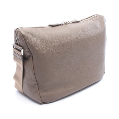 VIT.DAINO ショルダーバッグ レザー グレーベージュ プラダ バッグ PRADA