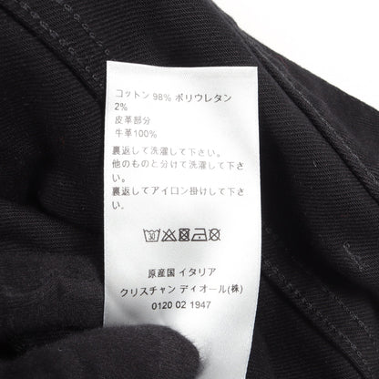 スリムフィットジーンズ デニムパンツ コットン ブラック クリスチャンディオール