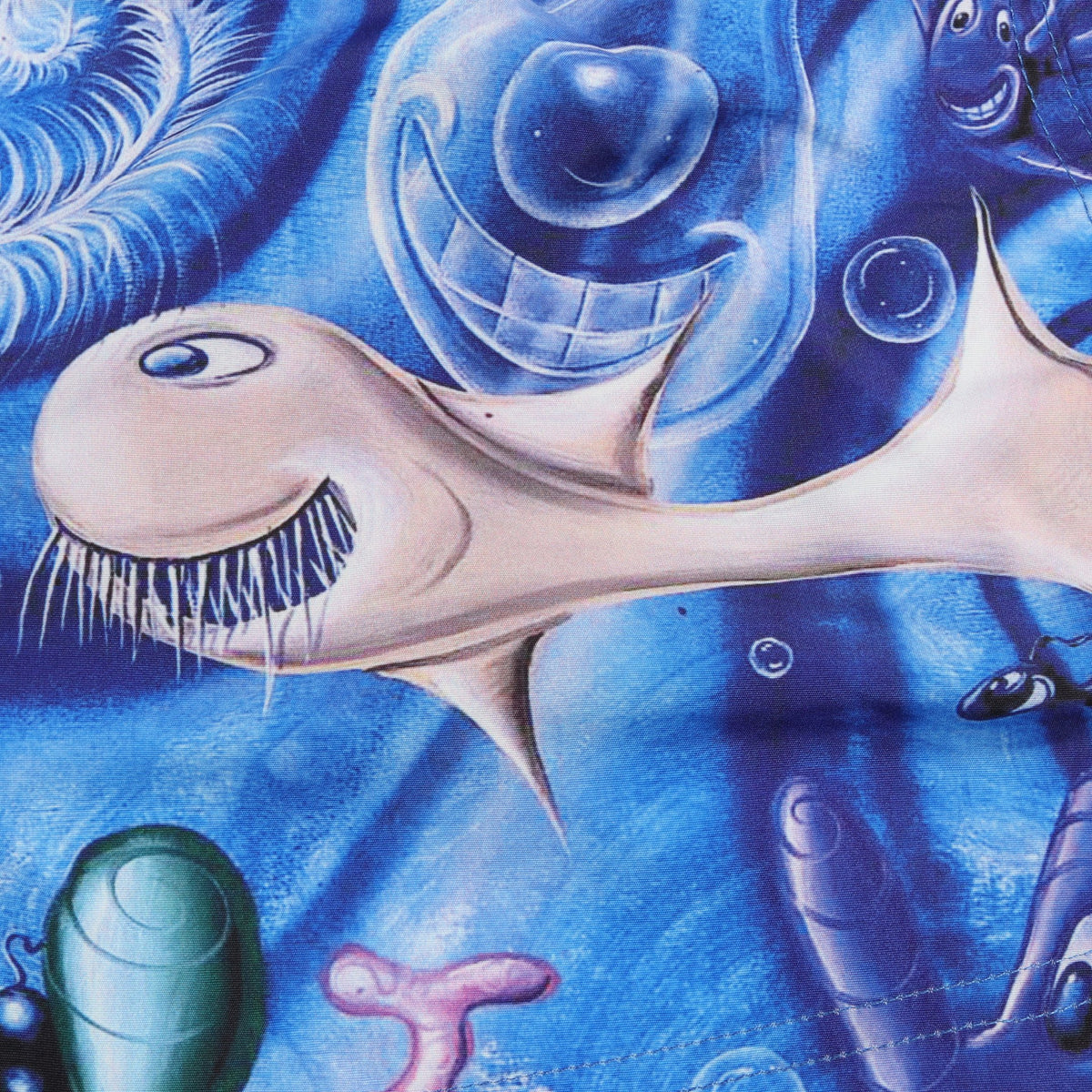 DIOR × KENNY SCHARF 総柄 スイムウエア パンツ ブルー マルチカラー ディオール