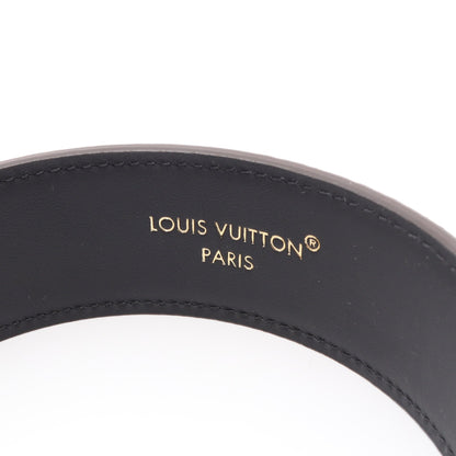 ヘッドバンド LV アウトライン カチューシャ PVC ブラウン ルイヴィトン